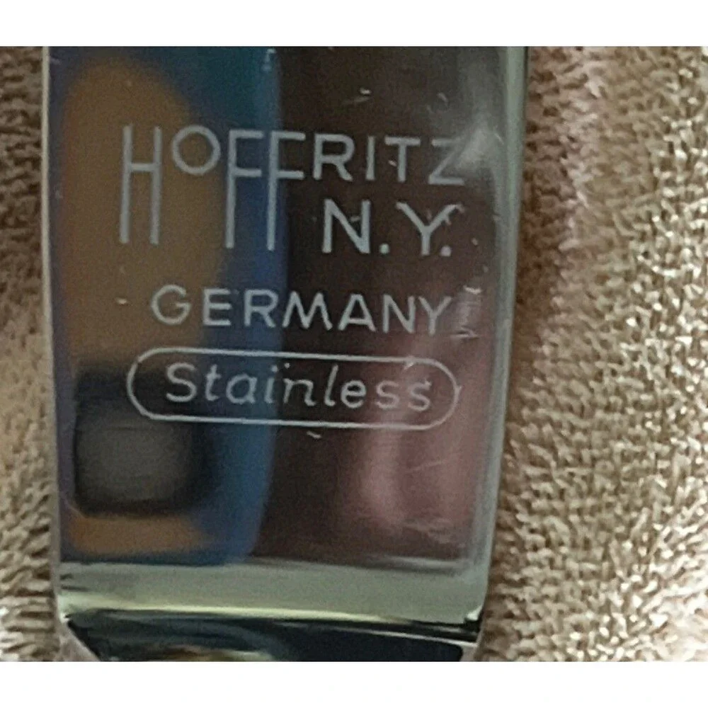 Hoffritz Cutlery Stainless Steel  Carving Knives & Fork ~ Germany Sleek Modern